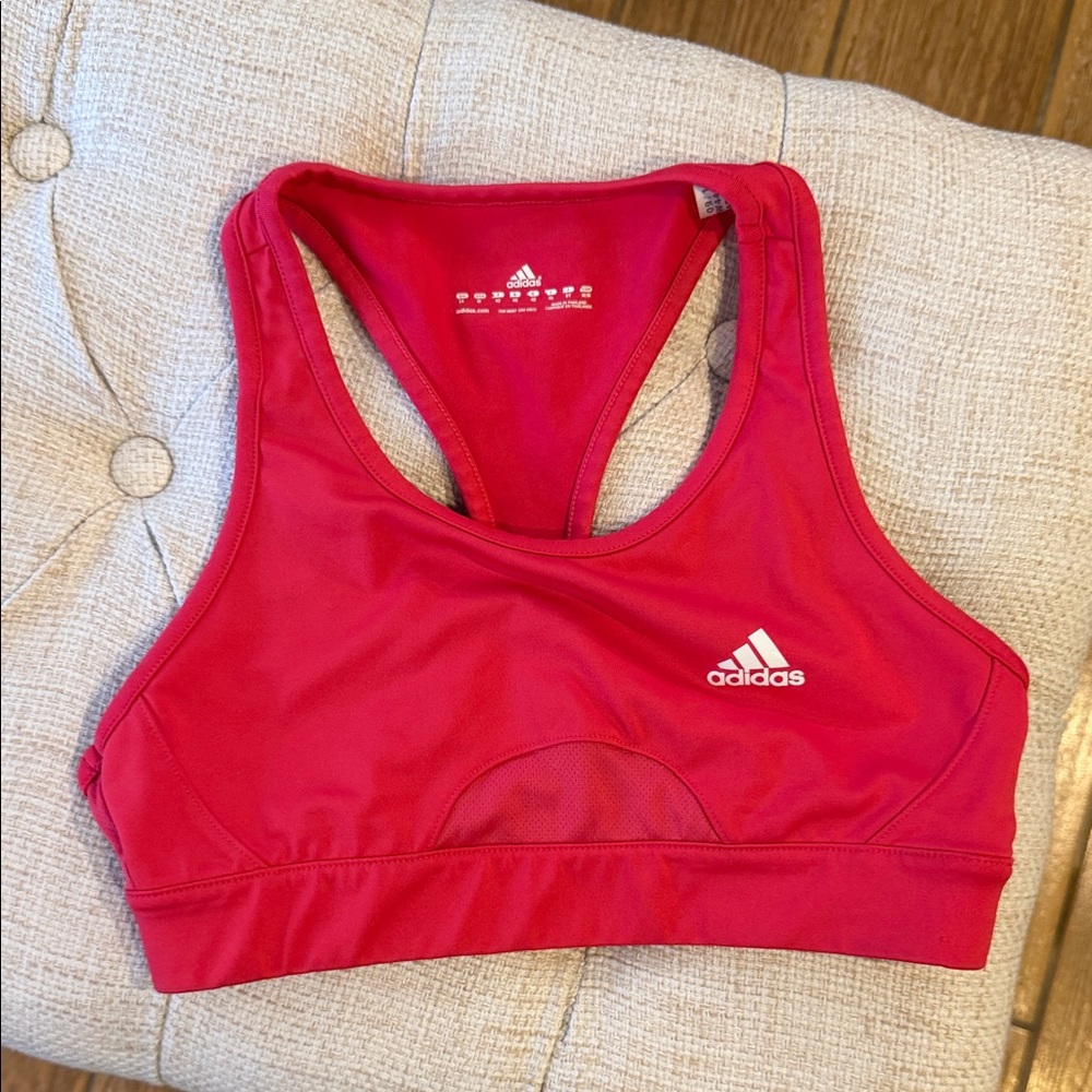 Adidas Women's Hit Pink Sports Bra